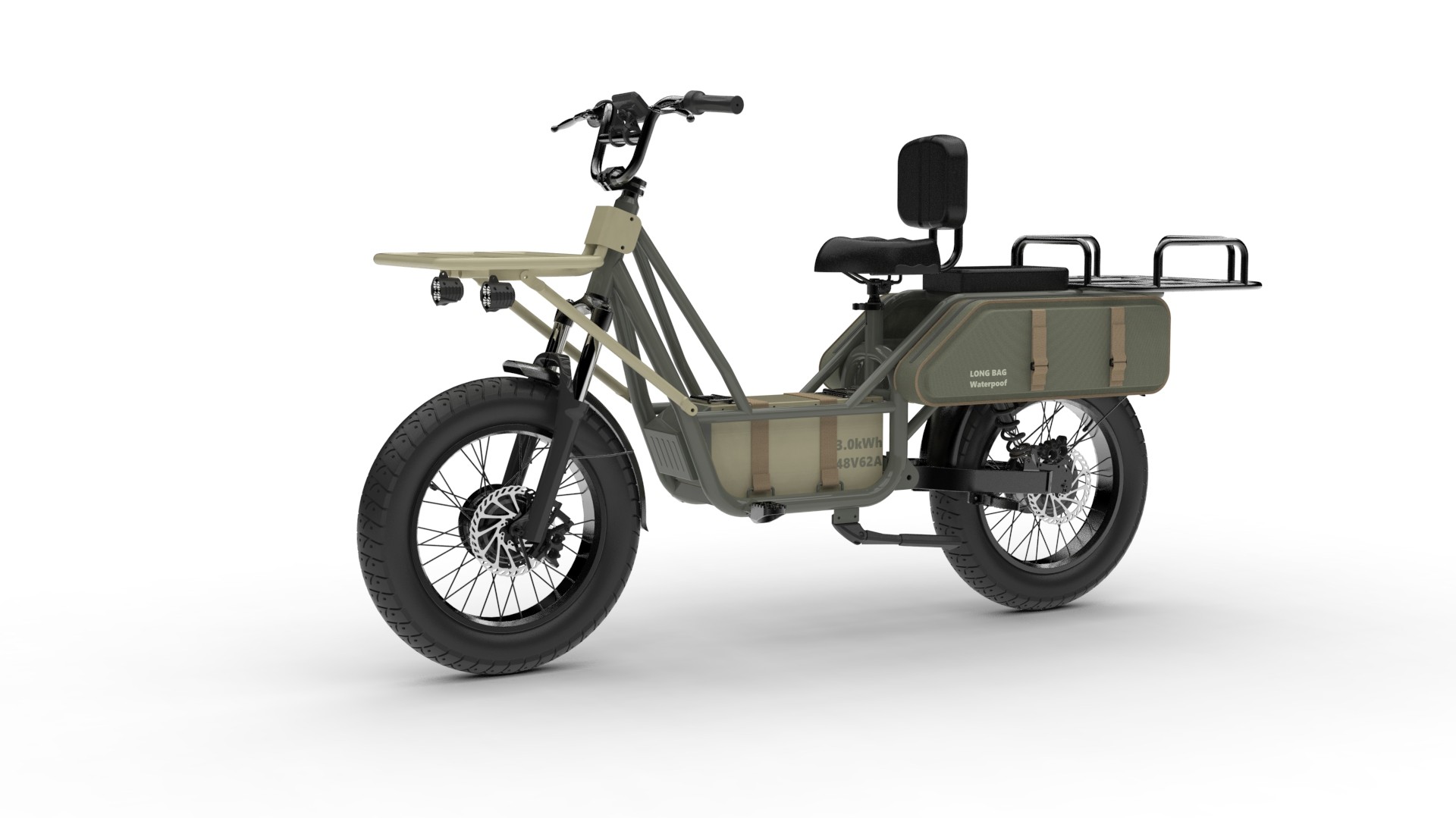 20-inch Fat-tire Electric Moped EB30